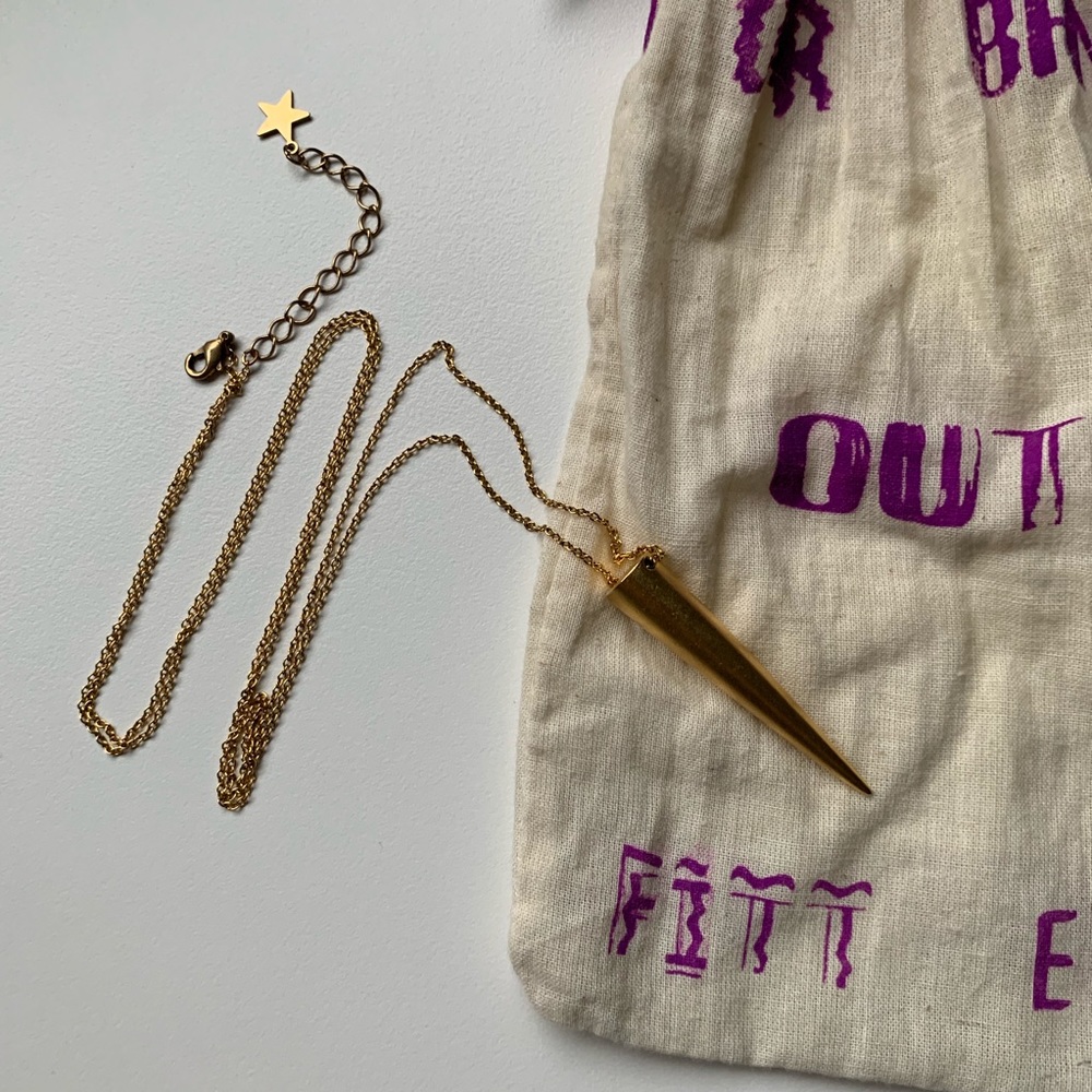 Urban Outfitters Spike Necklace